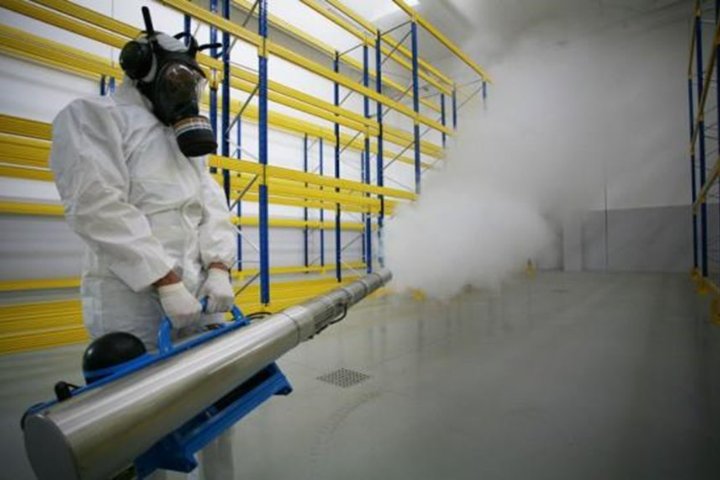 Карантинное фитосанитарное обеззараживание складских и производственных помещения, транспортных средств